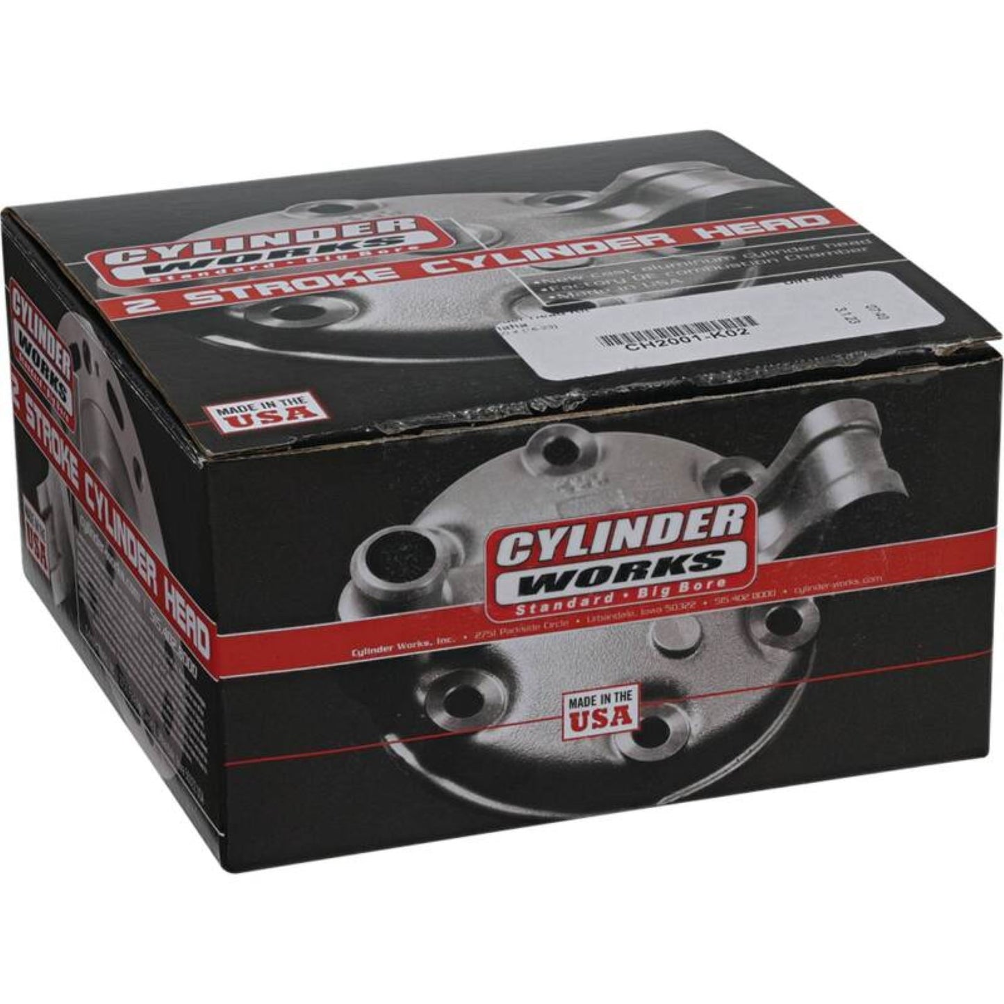 Cylinder Works Cylinder Head Kit Compatible with Yamaha [MPN: CH2001-K02]_1617885