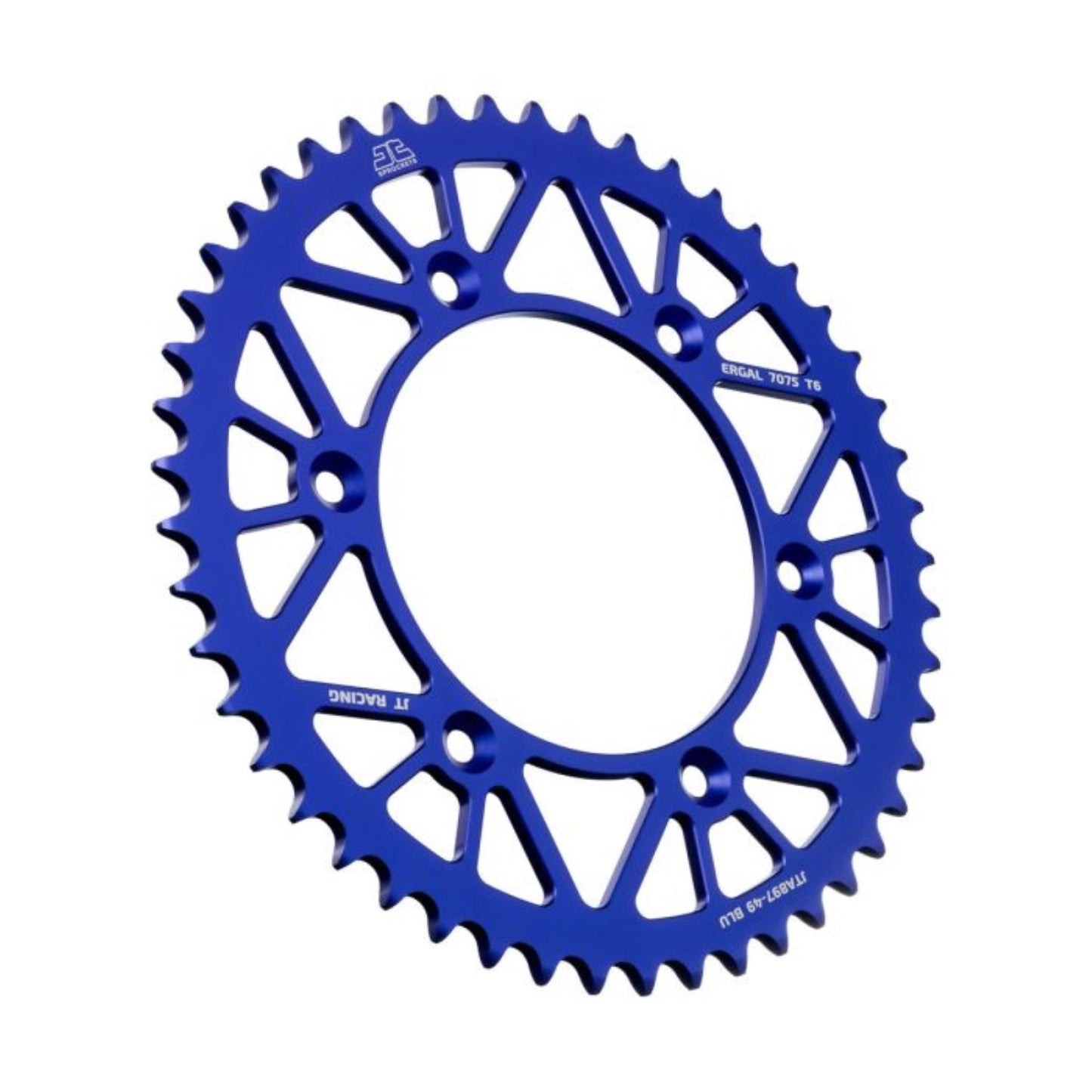 JT Sprockets Rear Sprocket Alloy 49 Tooth (JTA897) JTA897.49BLU_1175080