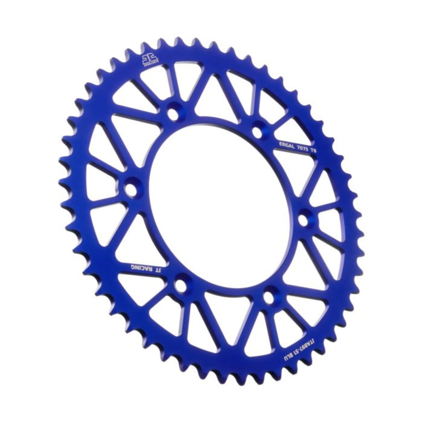 JT Sprockets Rear Sprocket Alloy 51 Tooth (JTA897) JTA897.51BLU_1175079