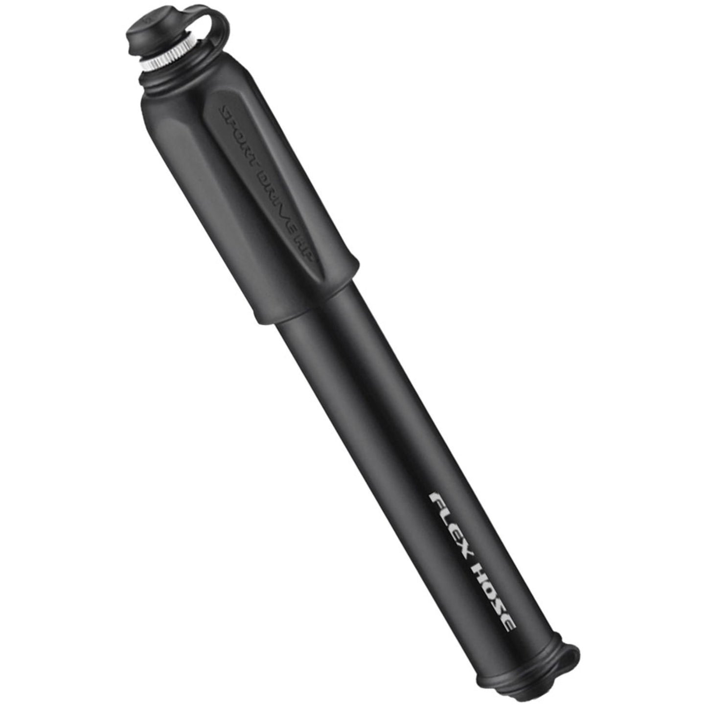 Lezyne Sport Drive HP Pump - 170mm - 90psi - Multivalve  Black [MPN: 1-MP-SPDHP-V1S37]_1990730