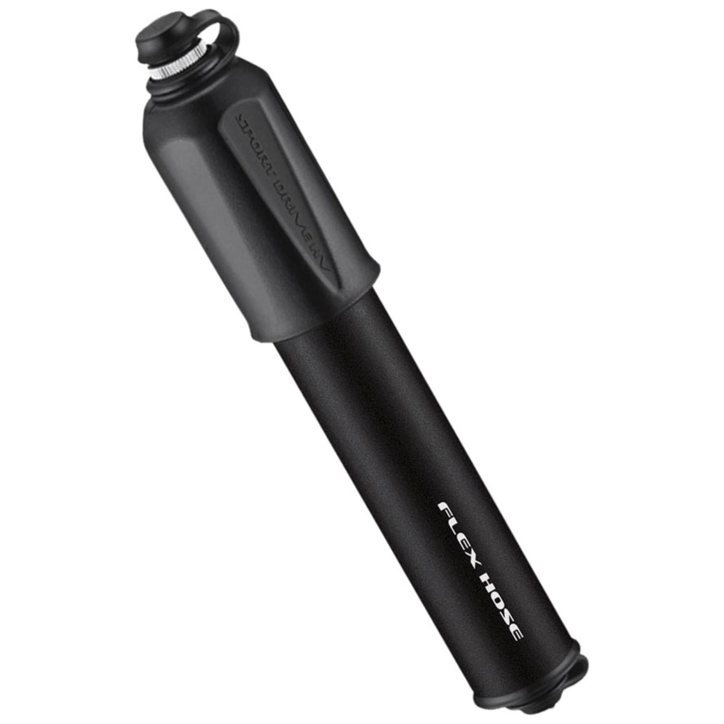 Lezyne Sport Drive HV Pump - 170mm - 90psi - Multivalve Black [MPN: 1-MP-SPDHV-V1S37]_1990731