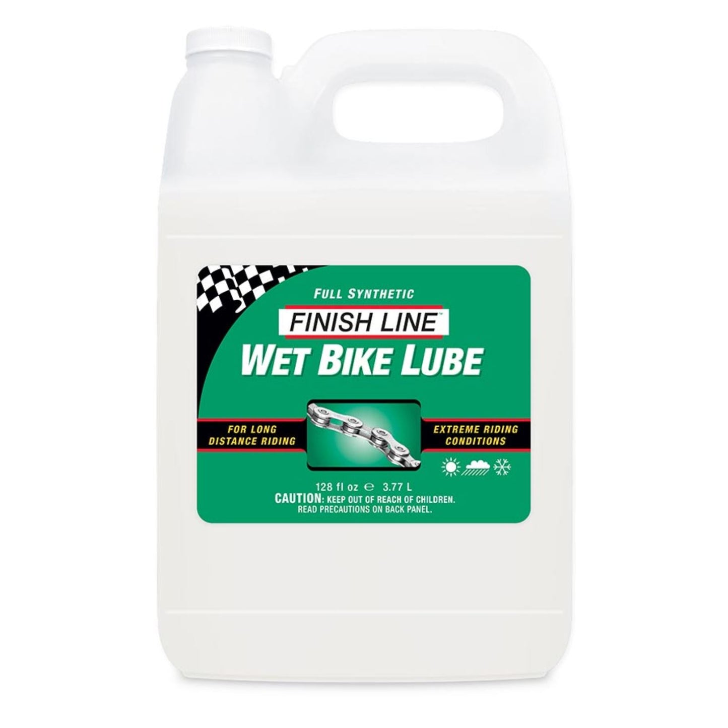 Finish Line WET Bike Chain Lube - 1 Gallon, Bulk [MPN: C00100101]_1173147