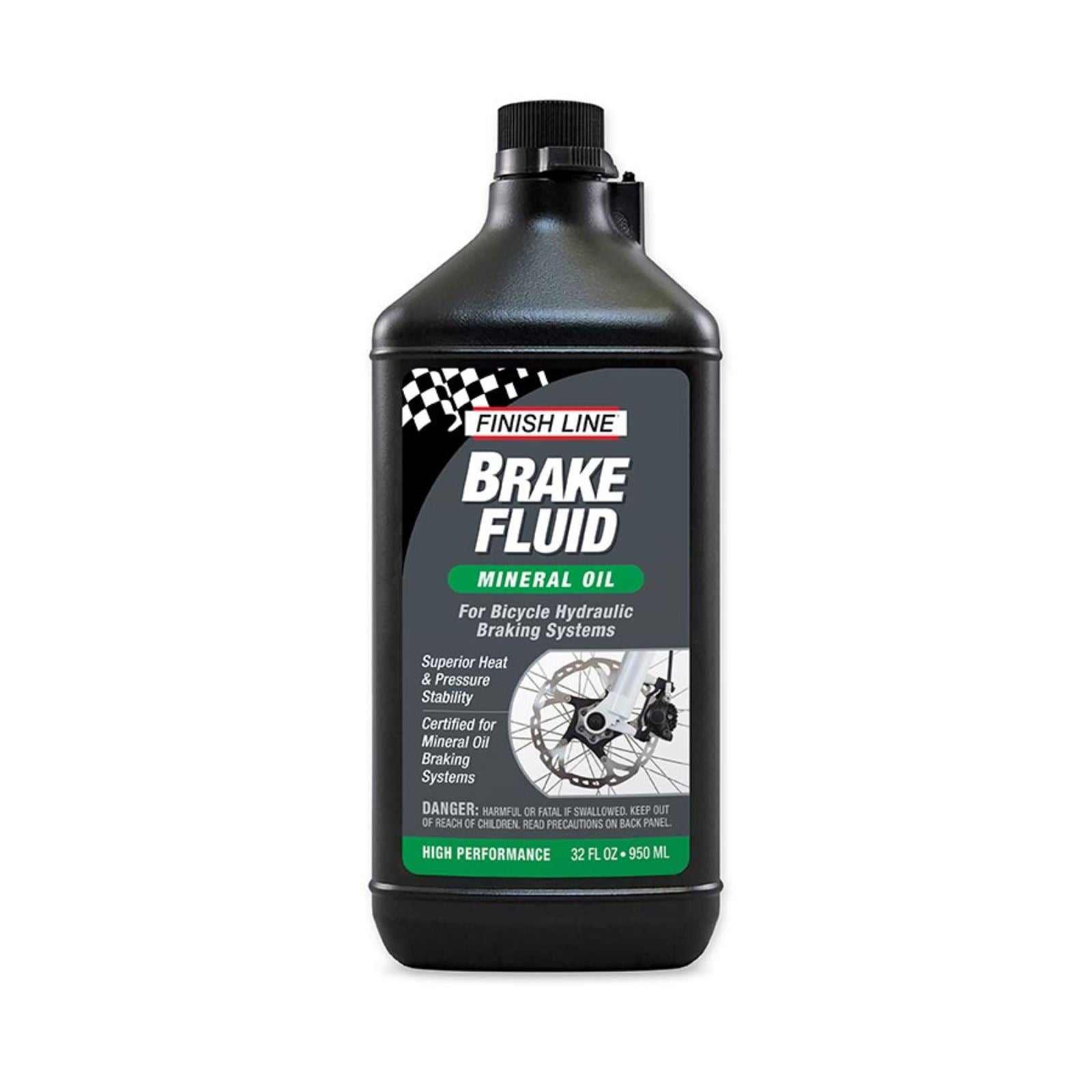 Finish Line Hydraulic Brake Fluid  Mineral Oil  32oz [MPN: BM0320101]_1173156