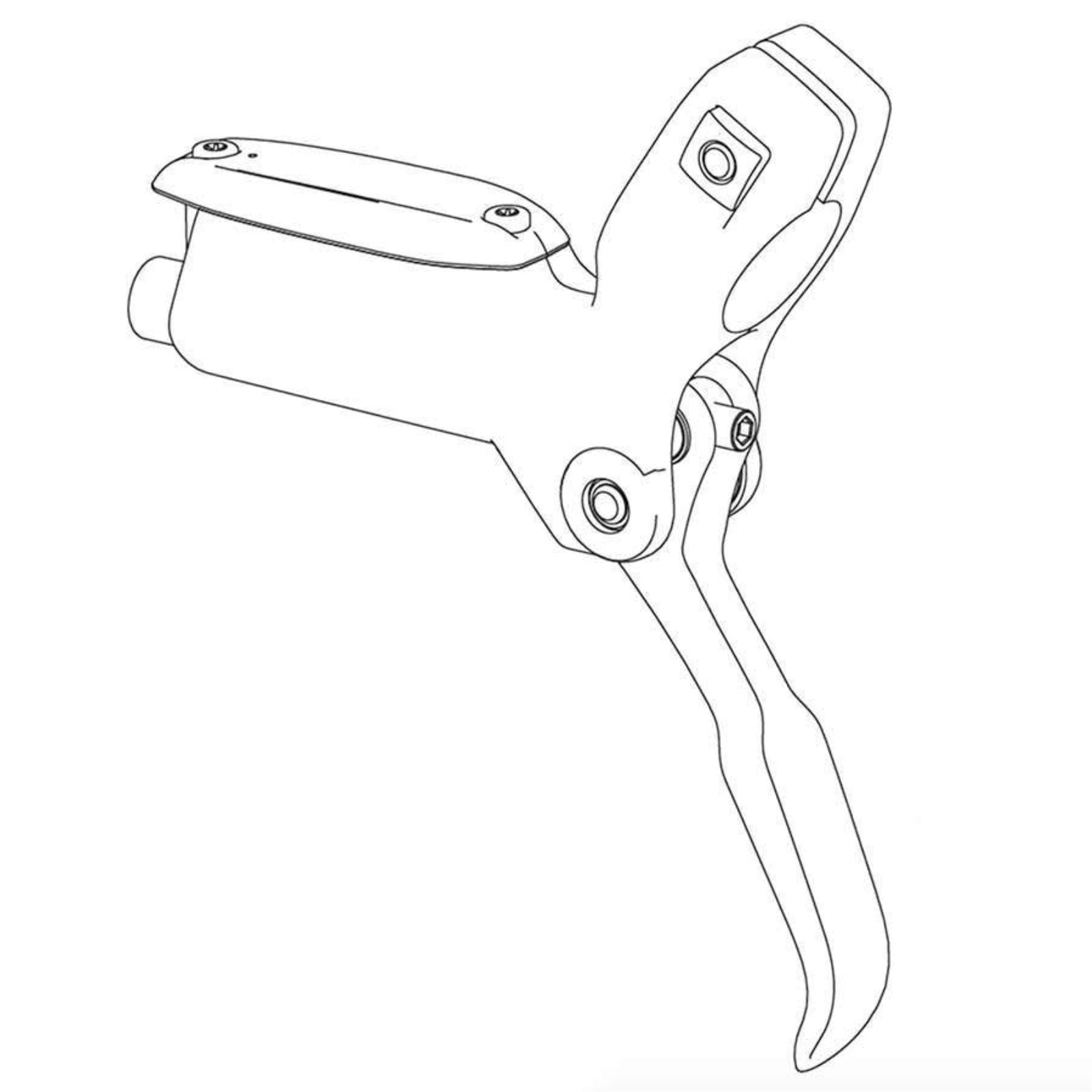 SRAM Level Bronze Stealth  Brake Lever [MPN: 11.5018.052.019]_1173313
