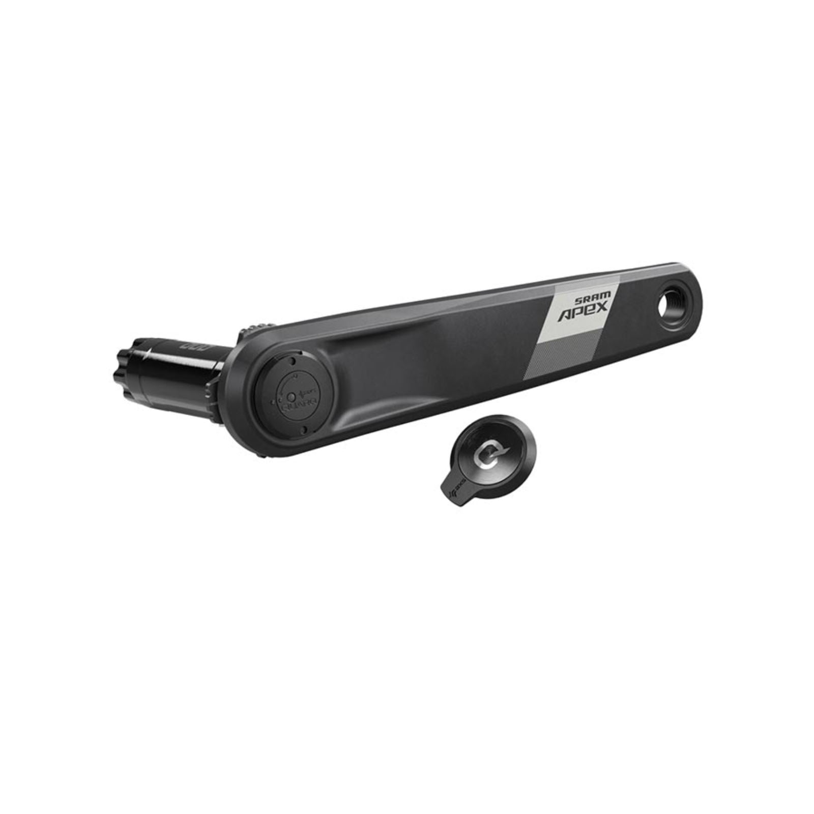 SRAM Apex D1 Power Meter Assembly  Power Meter Crankset  Speed: 12  Spindle: 28.99mm  DUB  165mm  Black  Road Disc [MPN: 00.3018.346.001]_1173229