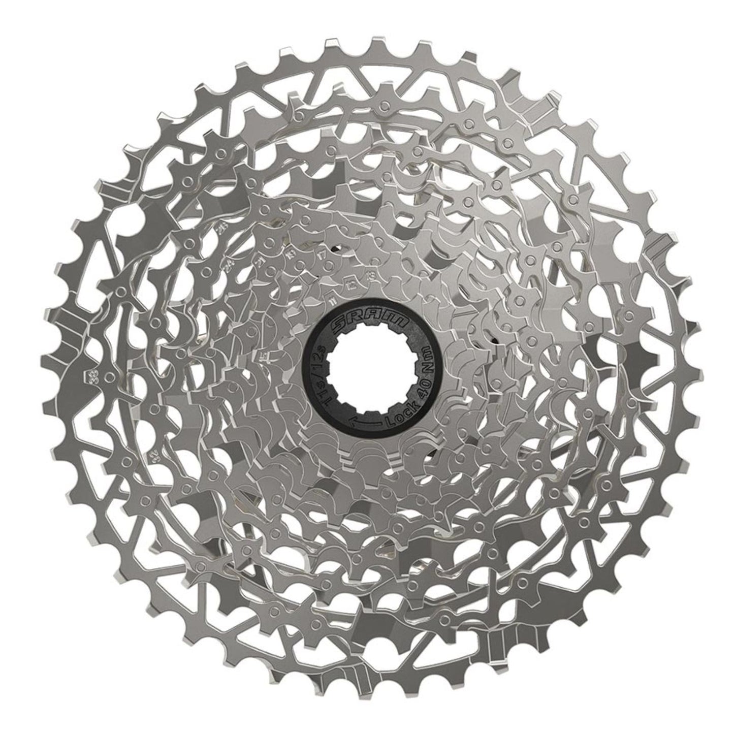 Cassette - 12-Speed, 11-44t, Silver, D1 fits SRAM XPLR PG-1231  [MPN: 00.2418.132.001]_1173264
