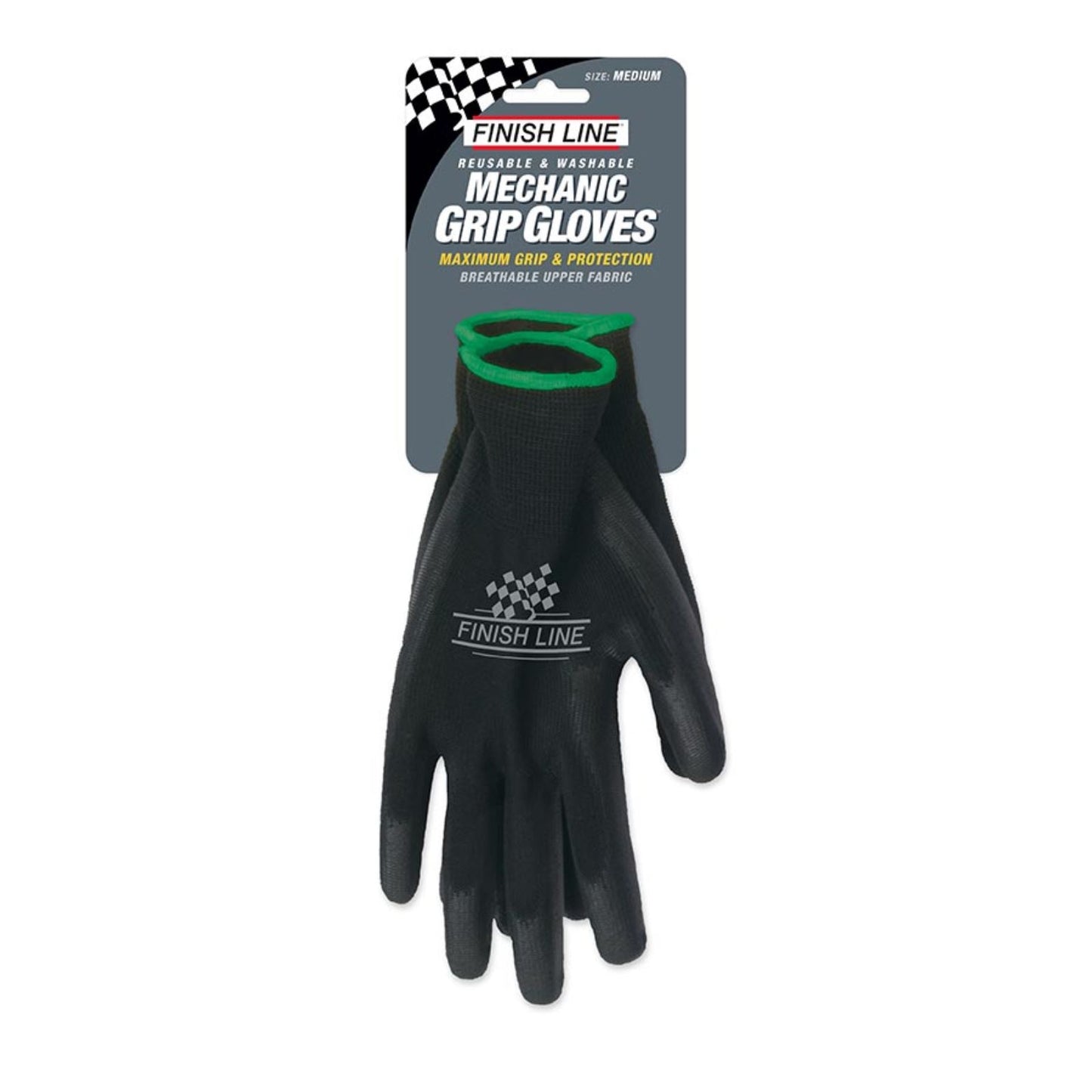 Finish Line Mechanic Grip Gloves - Small - Pair [MPN: MGS000101]_1173427