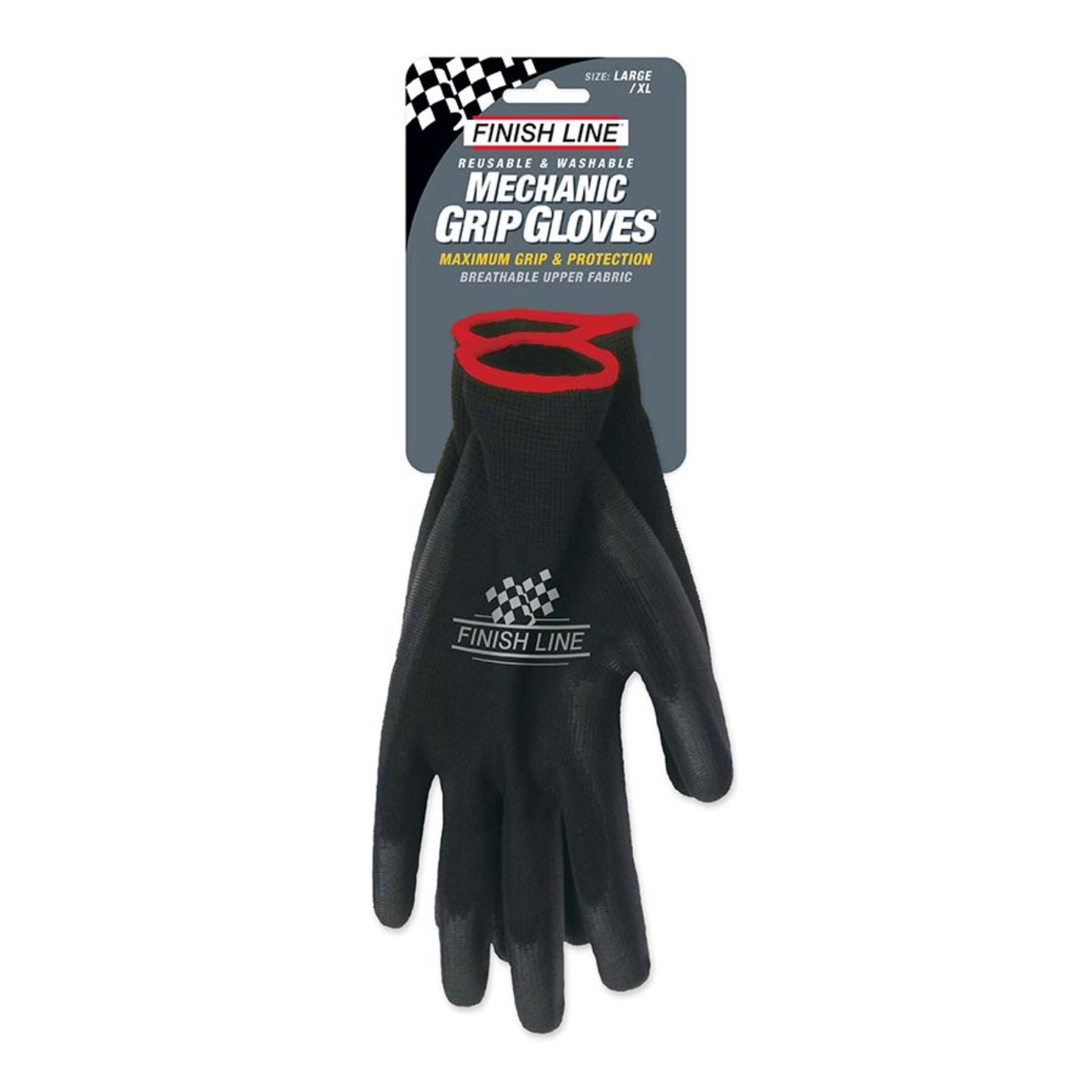 Finish Line Mechanic Grip Gloves - LXL - Pair [MPN: MGL000101]_1173428