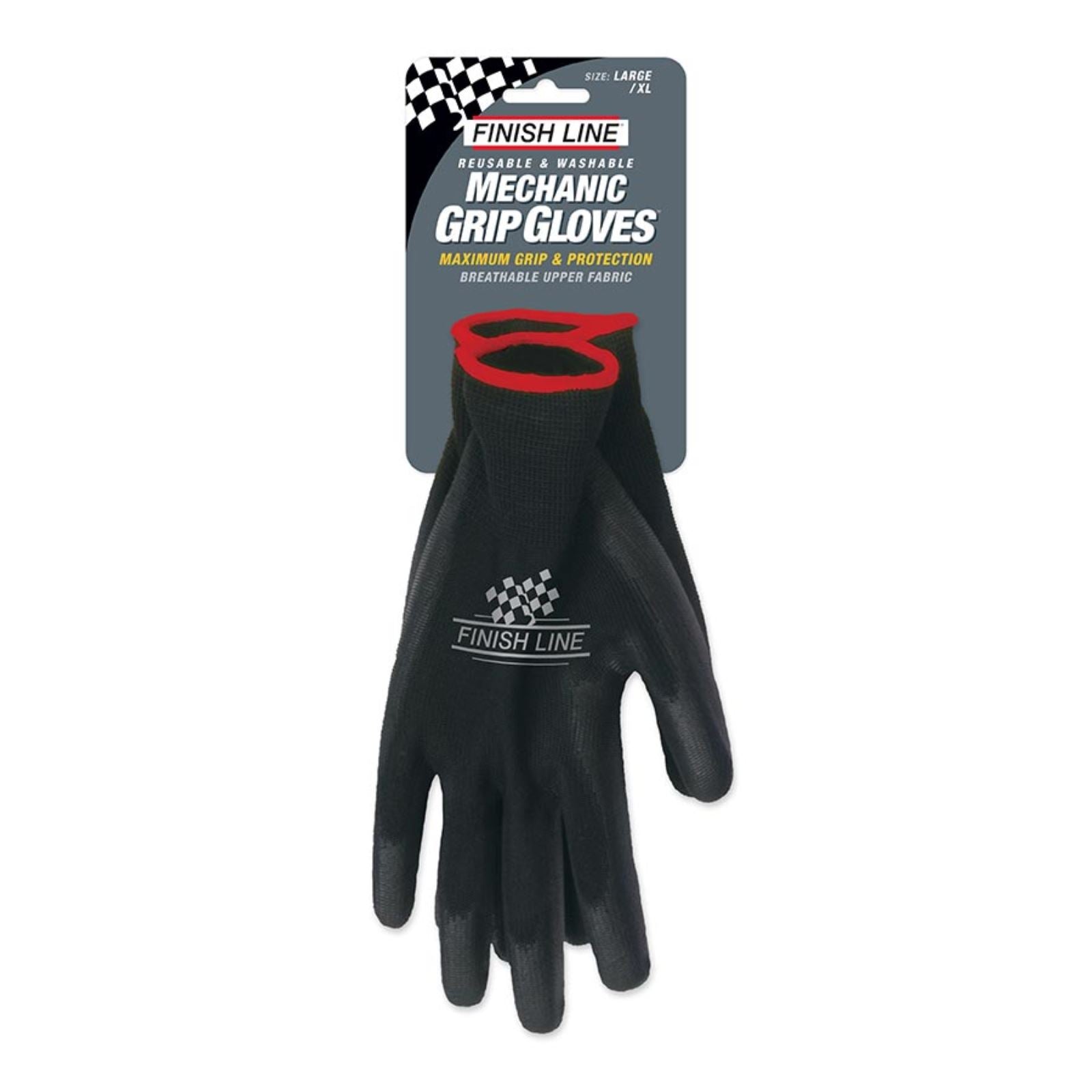 Finish Line Mechanic Grip Gloves - LXL - Pair [MPN: MGL000101]_1173428
