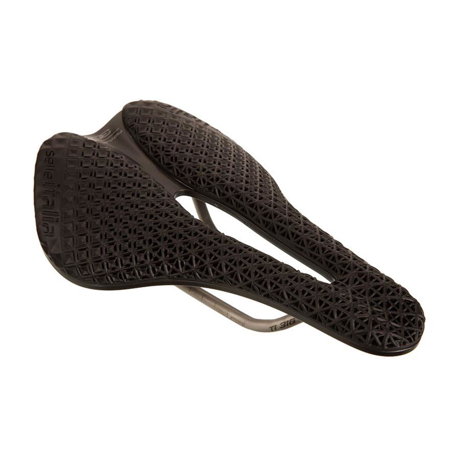 Selle Italia Novus Boost Evo TI316 Saddle 145 x 245mm Unisex - Black 080A924RKC001_1490003