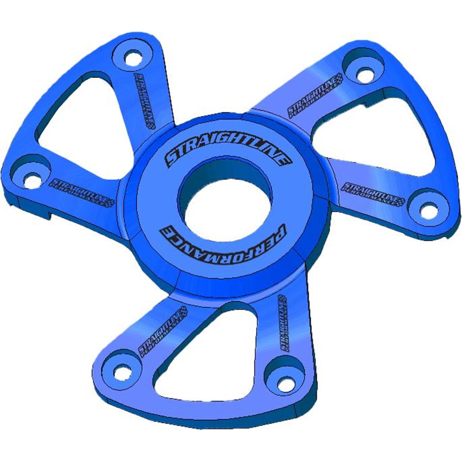 Straightline Performance P22 Clutch Cover fits Polaris - Anodized - Blue [MPN: 123-173]_1706576