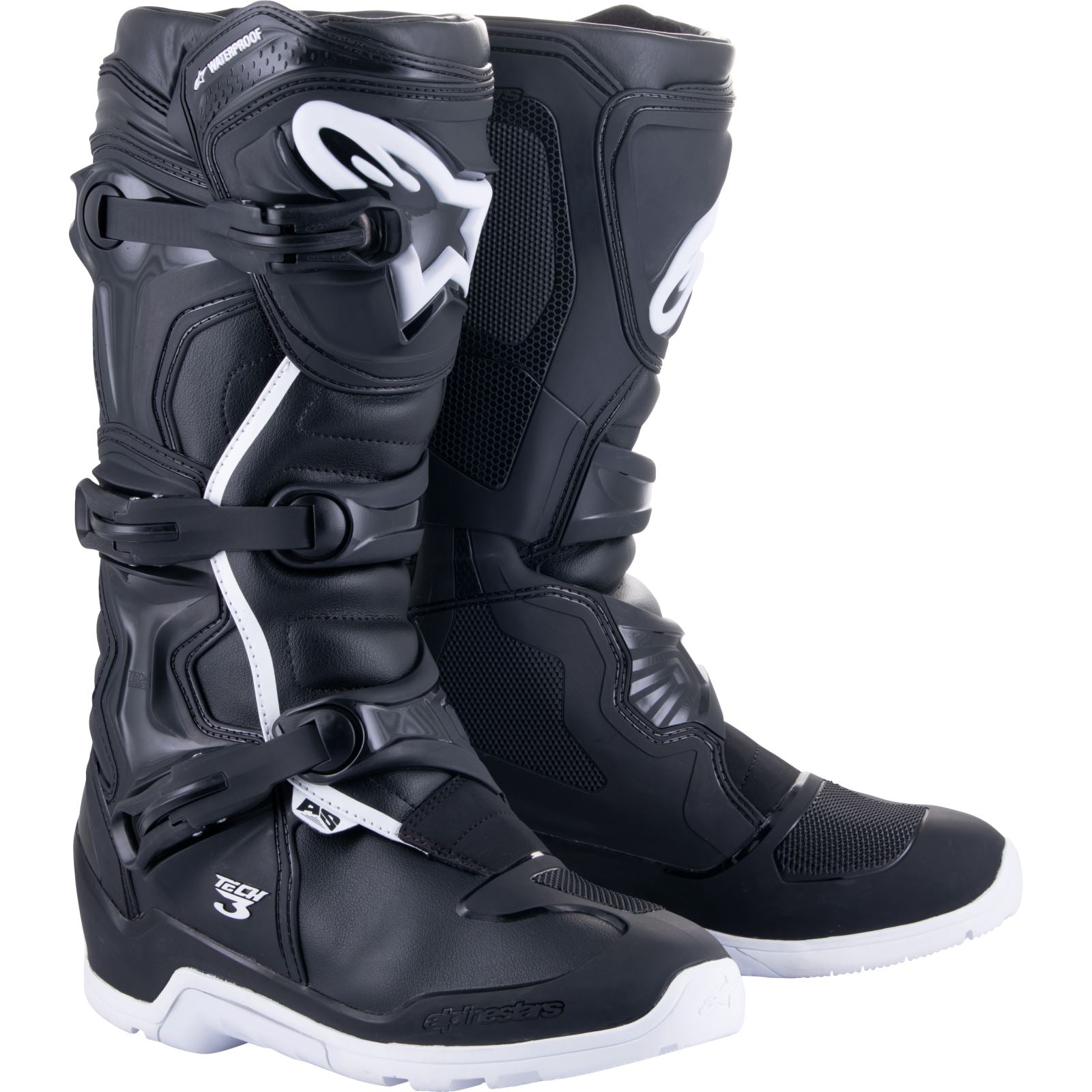 Alpinestars Tech 3 Enduro Waterproof Boots - Black/White_1175952