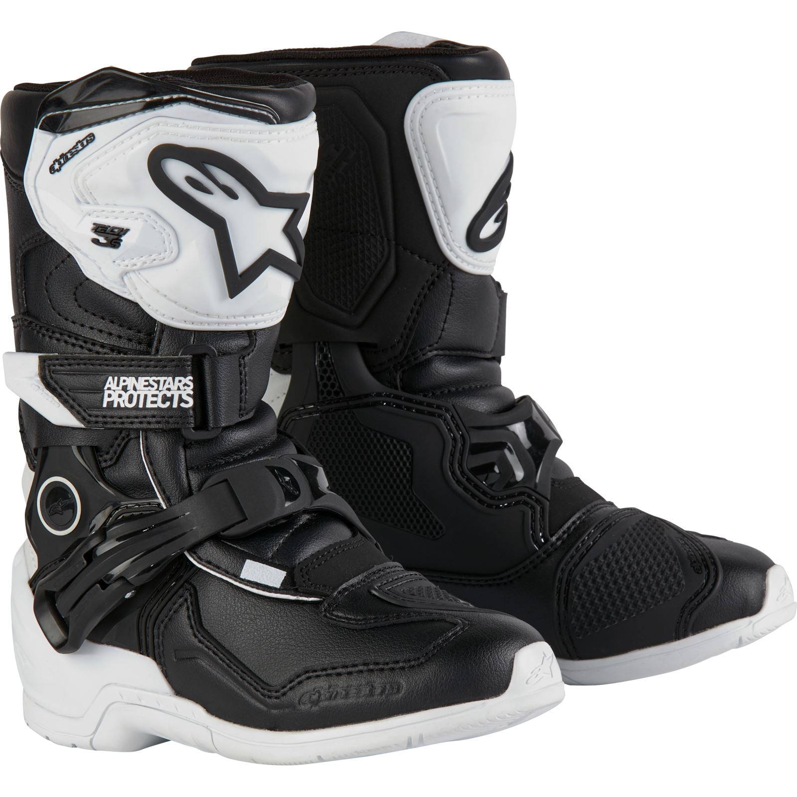 Alpinestars Tech 3S Kids Boots - White/Black - Size 1 [MPN: 2014524-21-1]_1175991