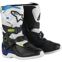 Alpinestars TECH 3S KIDS BOOTS WHT/BLK/ENAMEL BLUE_1175996