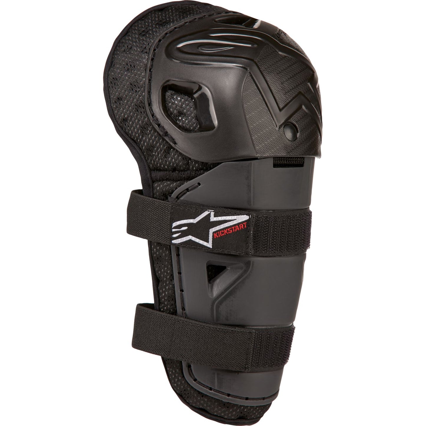 Alpinestars Youth Bionic Action Kickstart Guards - Knee - Black/Red [MPN: 6540724-13-TU]_1175985