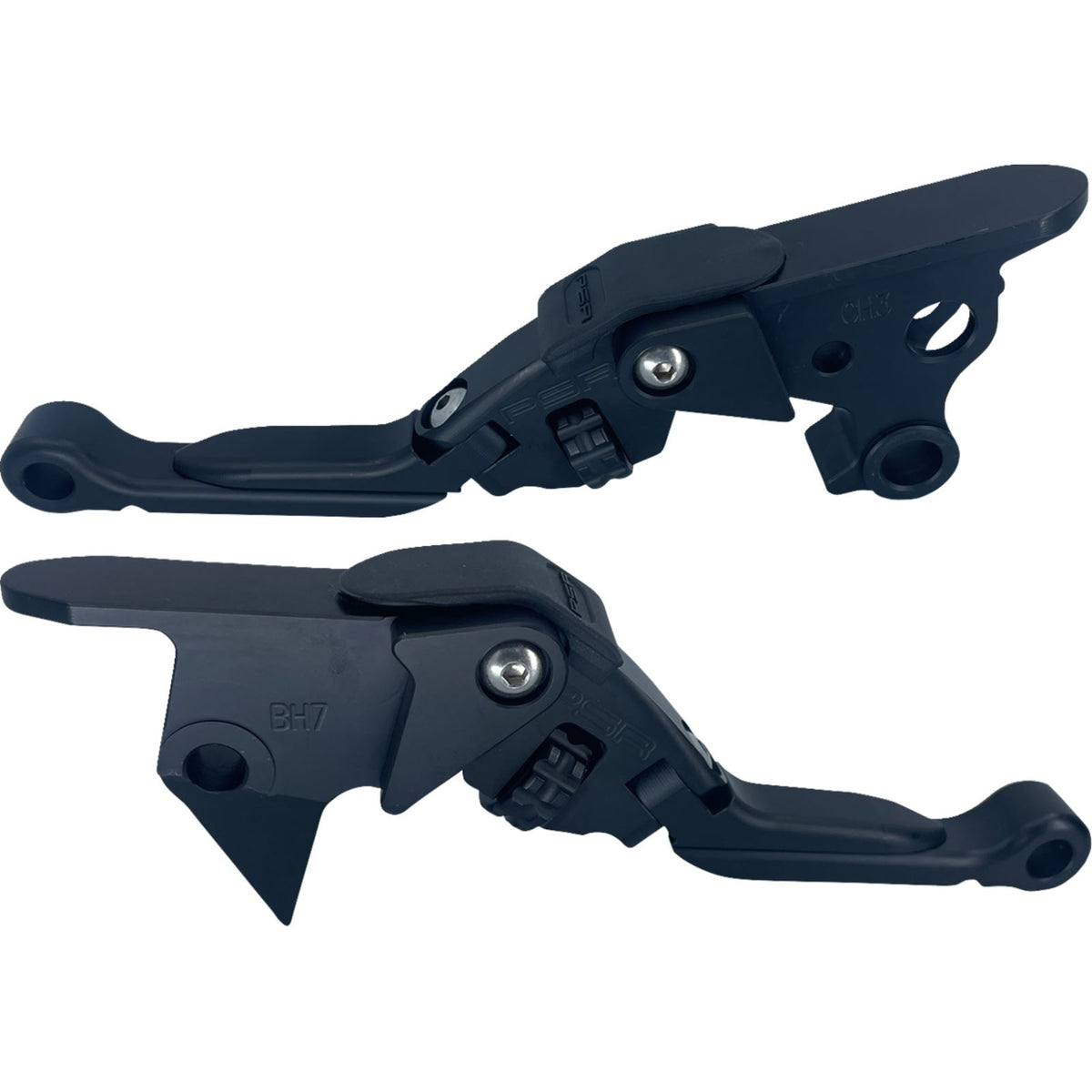 Powerstands Racing - PSR Lever Set - Anthem - Pro for Harley Davidson - Black [MPN: 12-03656-22]_1391330