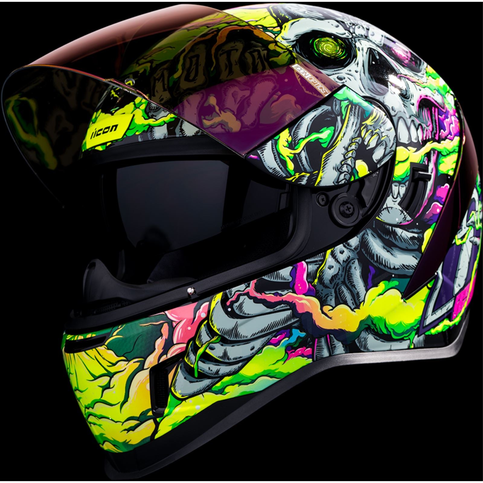 Icon Airform Helmet - Hippy Dippy - Purple _1176034