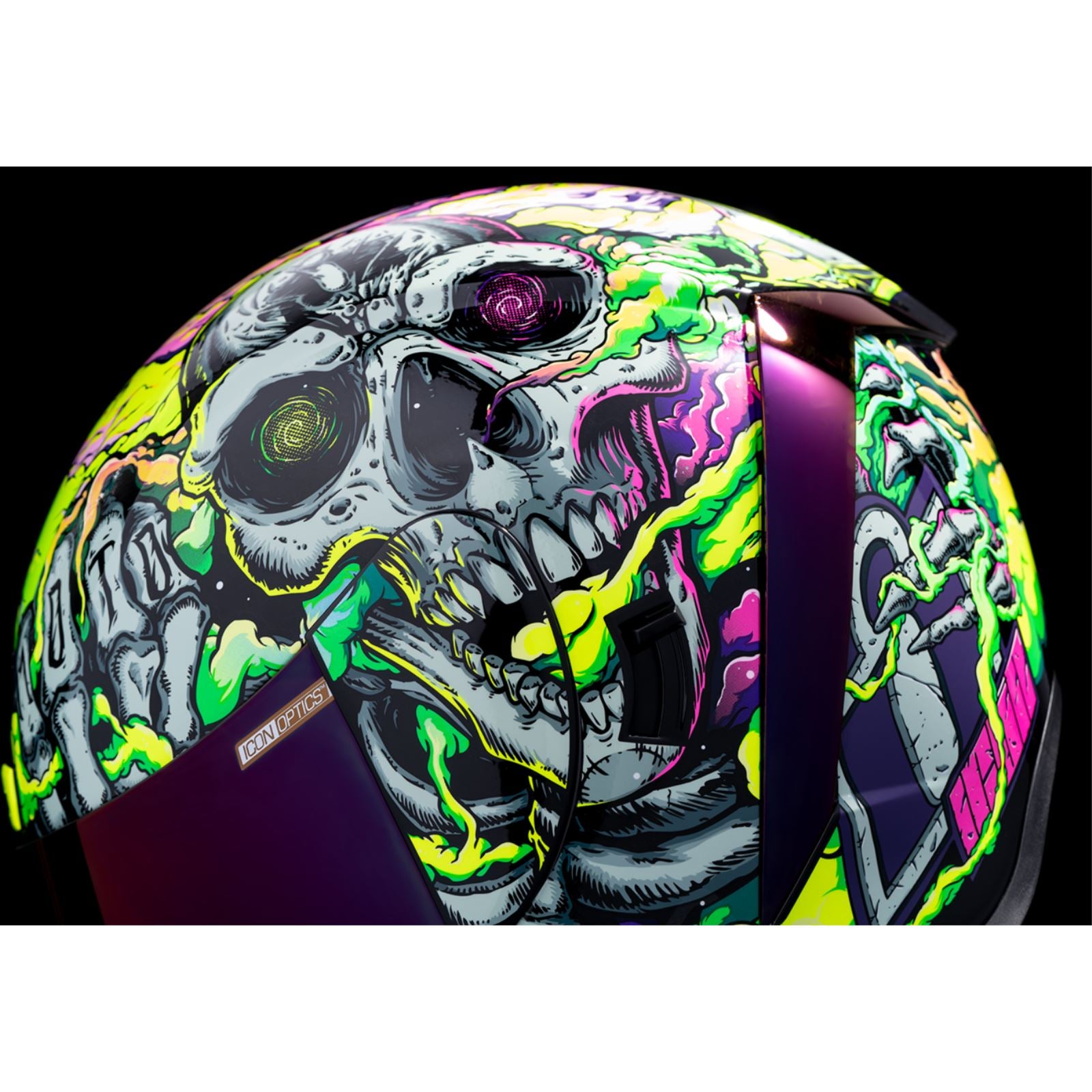 Icon Airform Helmet - Hippy Dippy - Purple _1176095