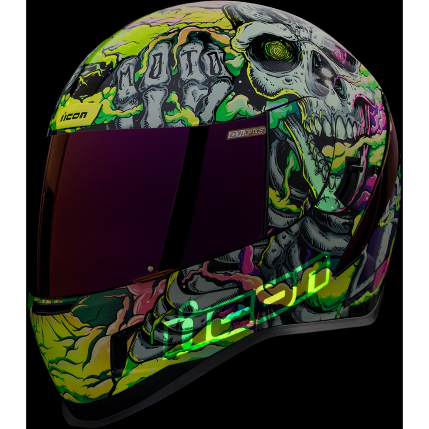 Icon Airform Helmet - Hippy Dippy - Purple _1176096