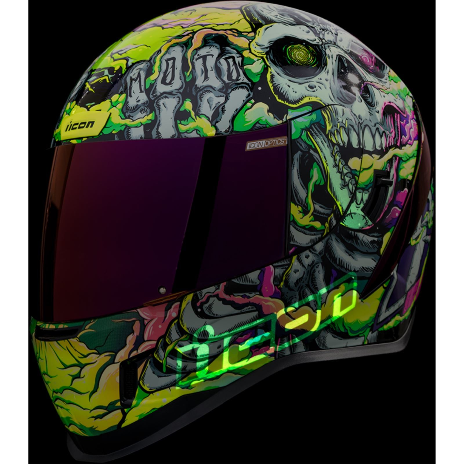 Icon Airform Helmet - Hippy Dippy - Purple _1176096