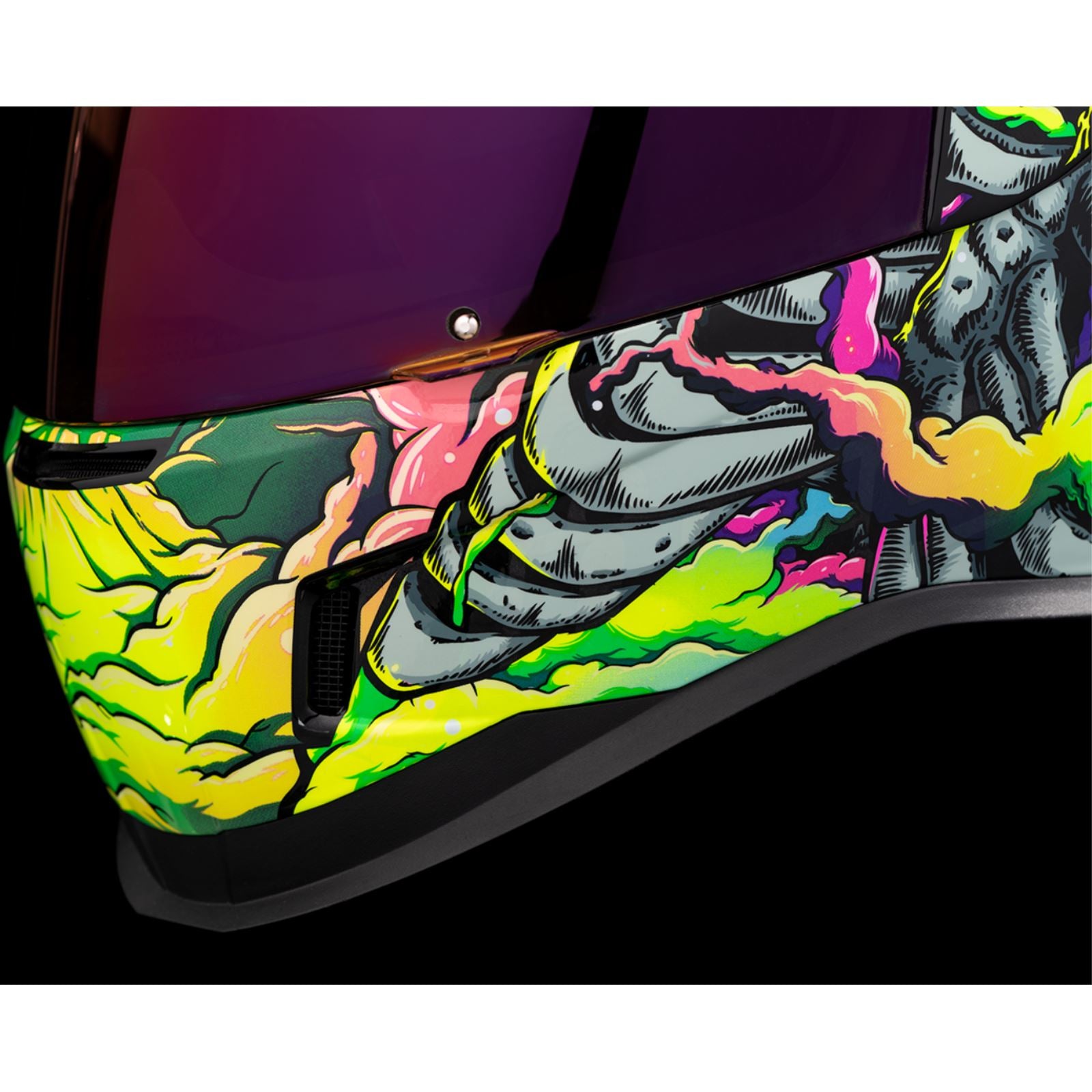 Icon Airform Helmet - Hippy Dippy - Purple _1176097