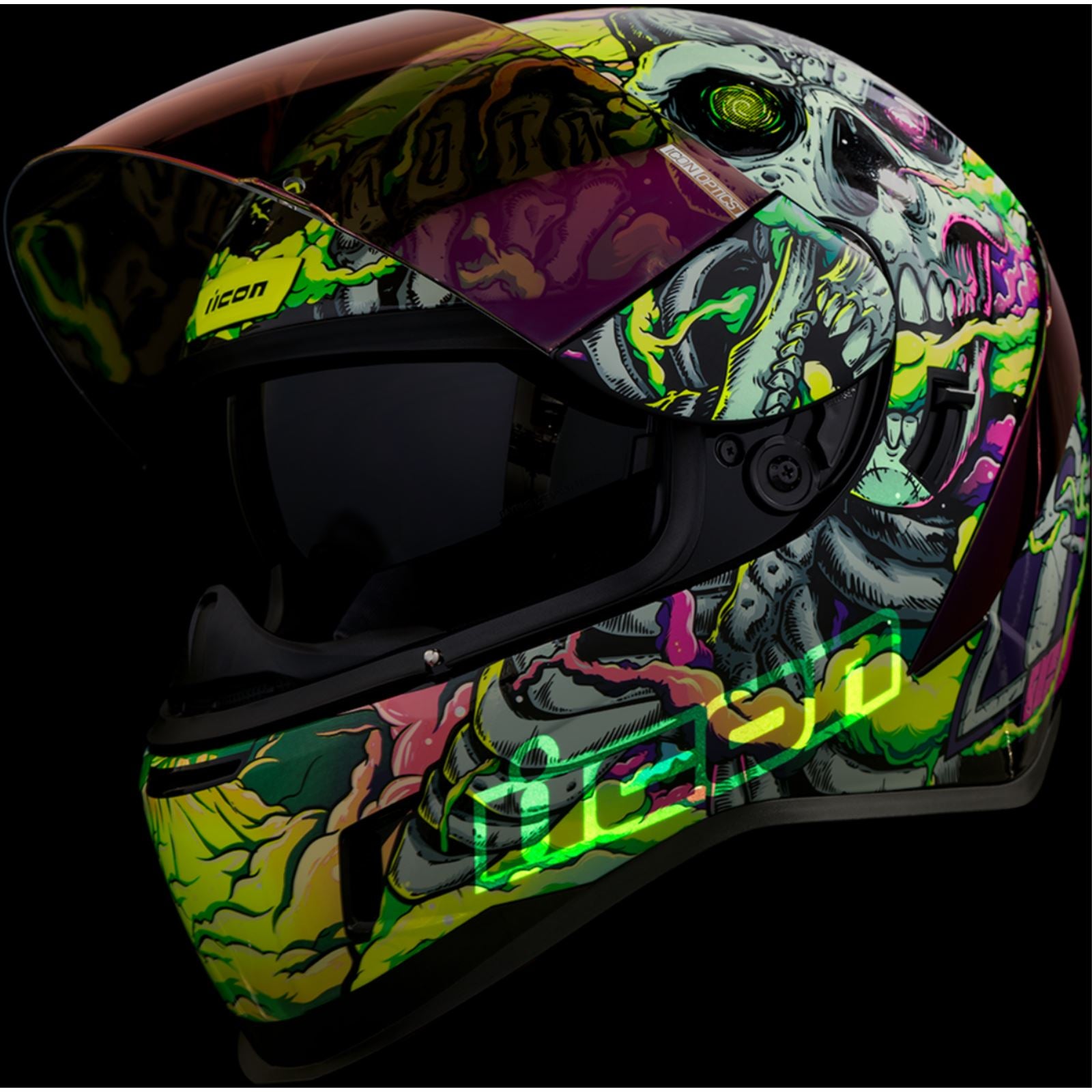 Icon Airform Helmet - Hippy Dippy - Purple _1176098