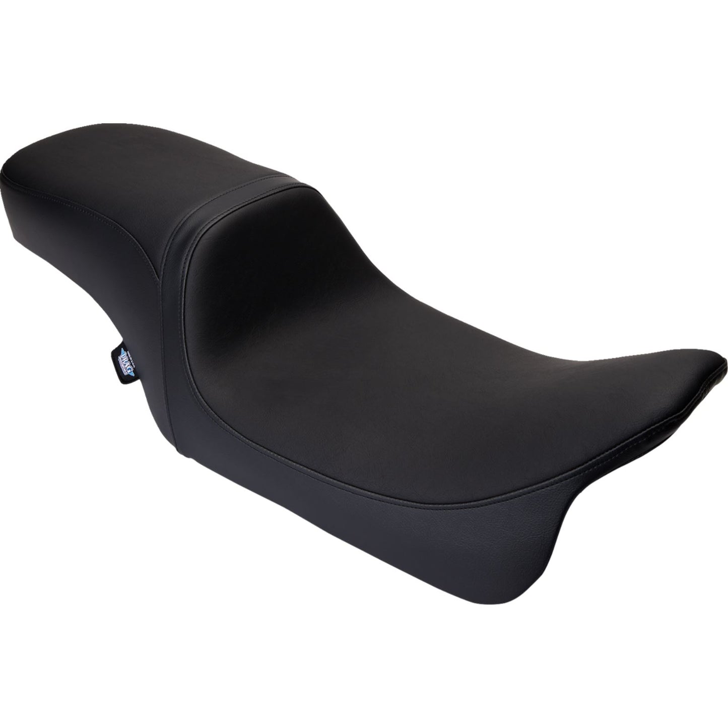 Drag Specialties Predator 2Up Seat - Vinyl - Black - Smooth - FLH '08-'23 [MPN: 0801-1487]_1176183