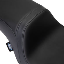 Drag Specialties Predator 2Up Seat - Solar Leather - Black - Smooth - FLH '08-'23 [MPN: 0801-1495]_1176248