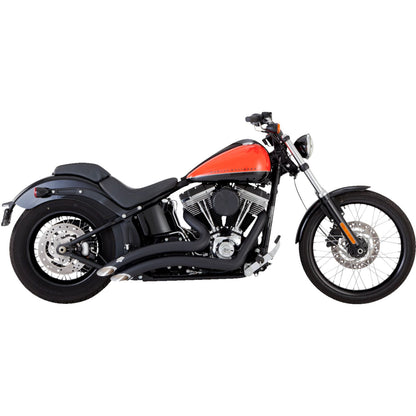Vance And Hines 2-into-2 Big Radius Exhaust System - Matte Black 46079_1265302