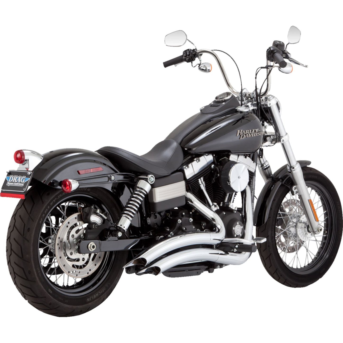 Vance And Hines 2-into-2 Big Radius Exhaust System - Chrome 26081_1265324