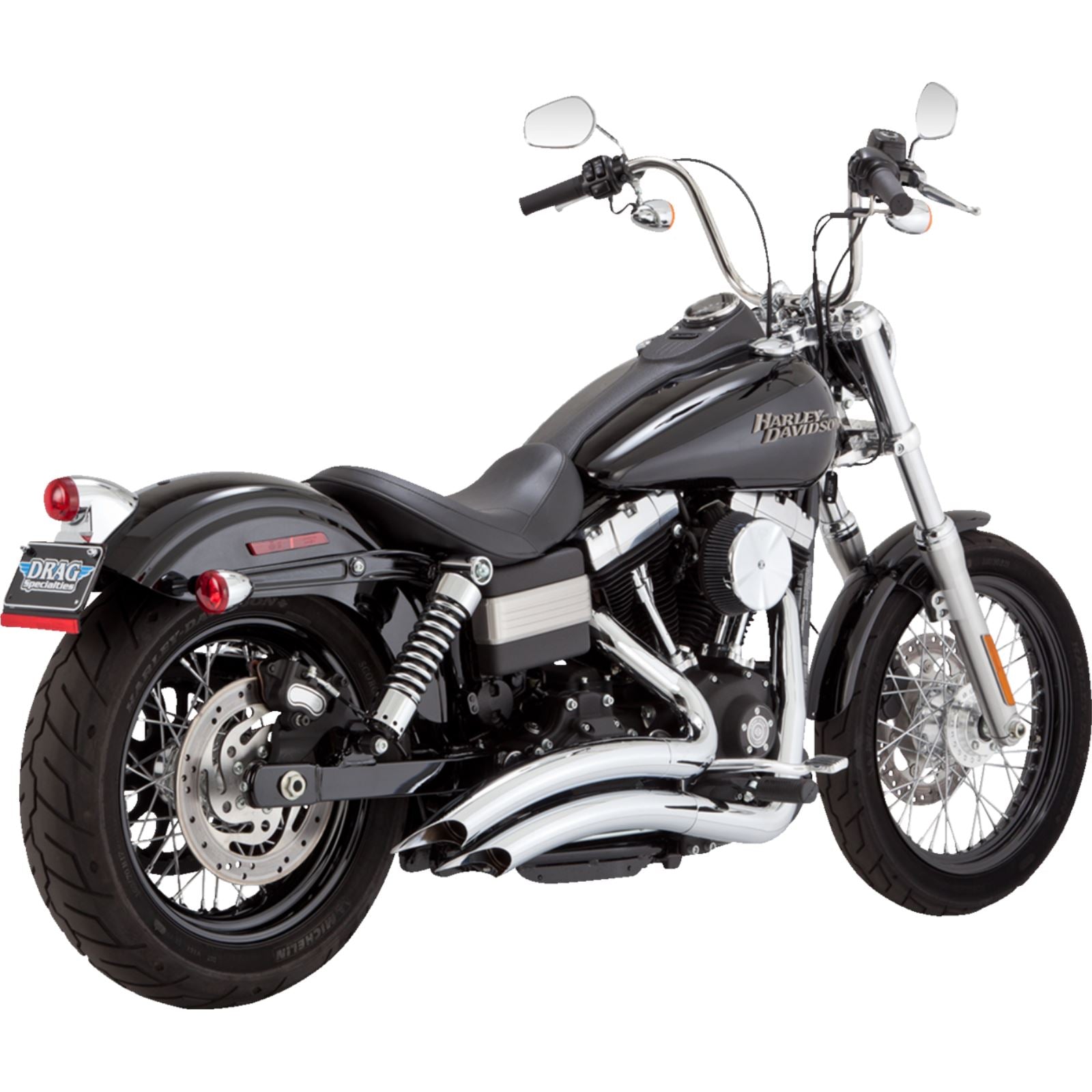 Vance And Hines 2-into-2 Big Radius Exhaust System - Chrome 26081_1265324