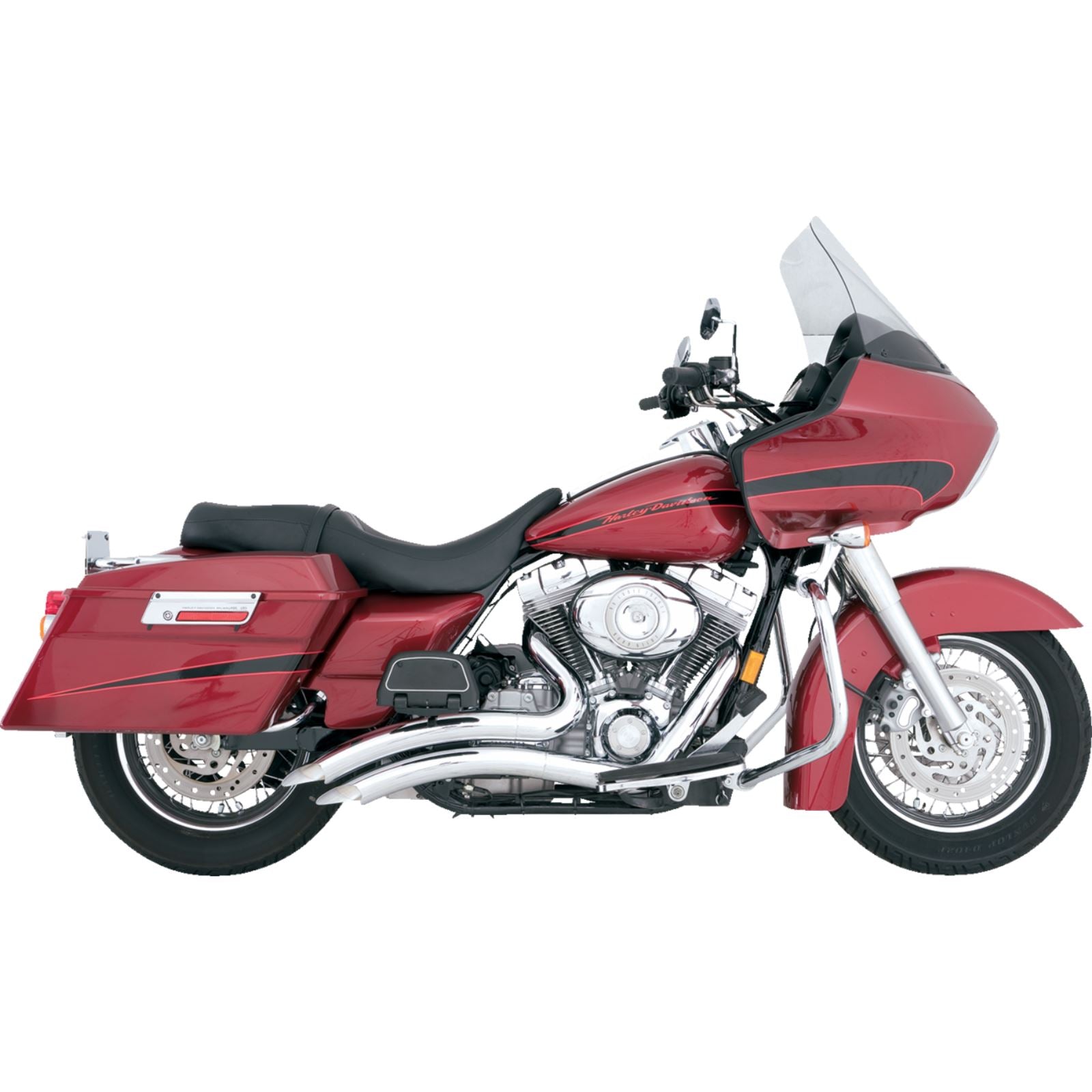 Vance And Hines 2-into-2 Big Radius Exhaust System - Chrome for Harley-Davidson 26082_1265280