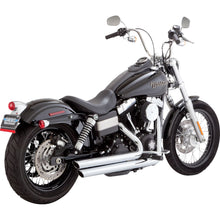 Vance And Hines Big Shots Staggered Exhaust System - Chrome for Harley-Davidson 17958_1265285