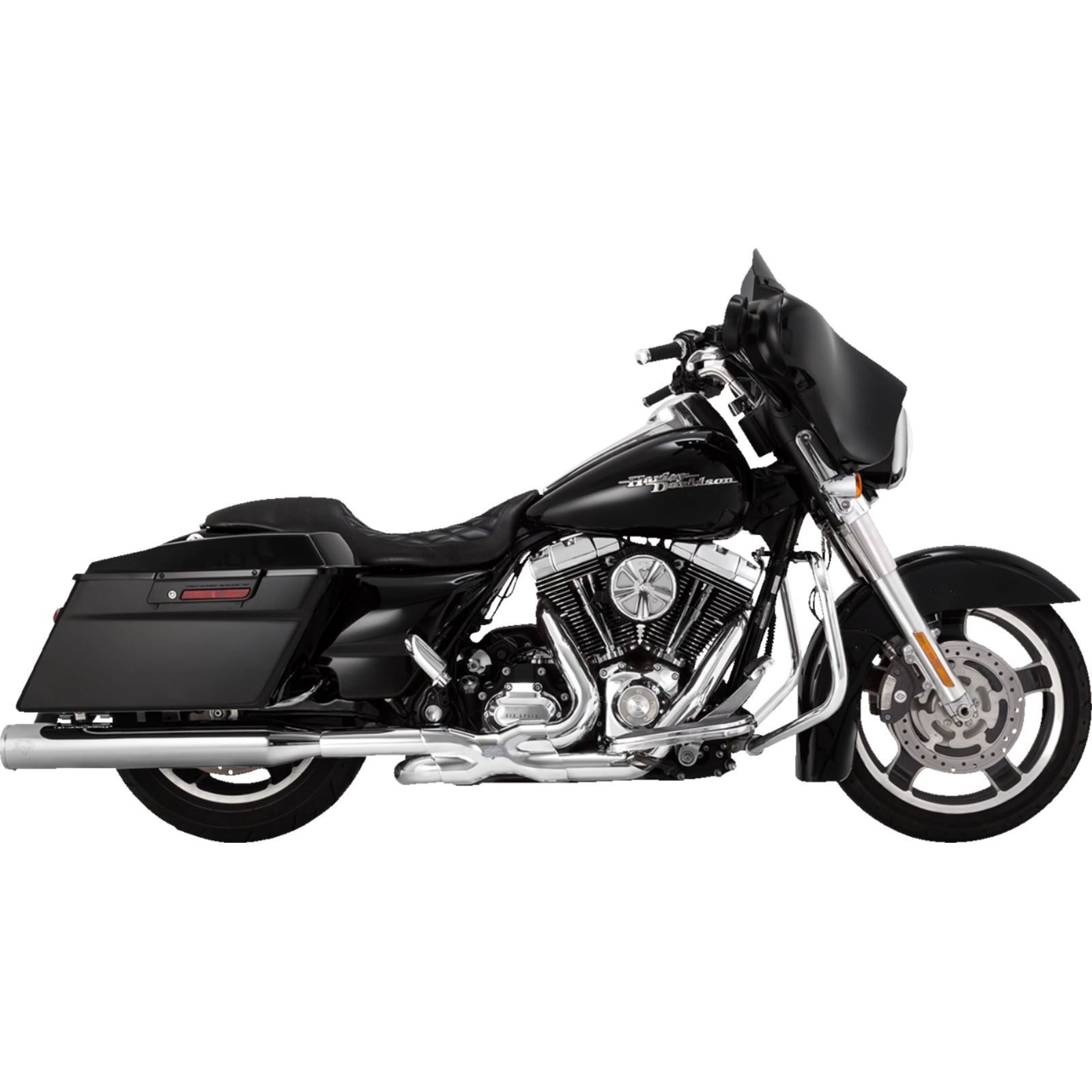 Vance And Hines Power Duals Head Pipe - Chrome for Harley-Davidson 16332_1181936