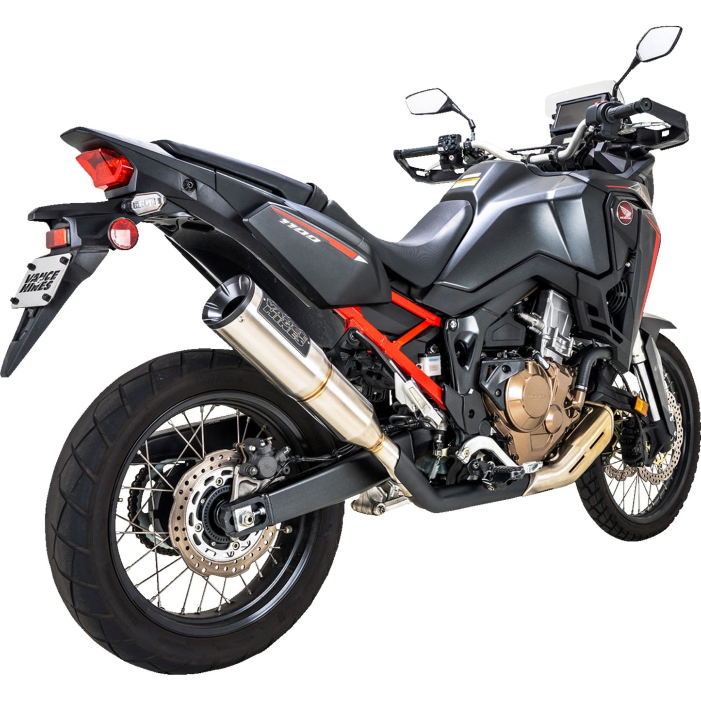 Vance And Hines Adventure Hi-Output 450 Slip-On Muffler for 2020-2022 Honda Africa Twin 14523_1181943