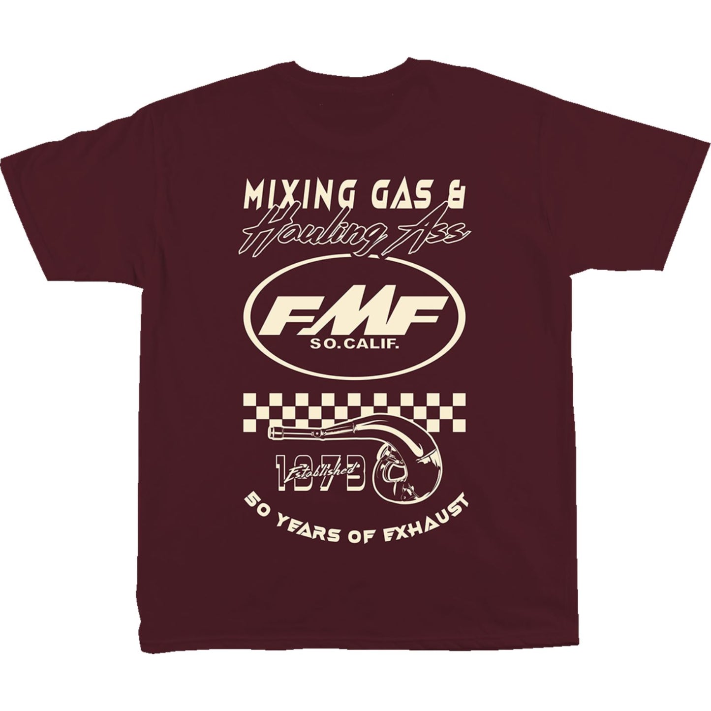 FMF Racing Iconic T-Shirt - Maroon - Medium FA23118910MARMD_1176309