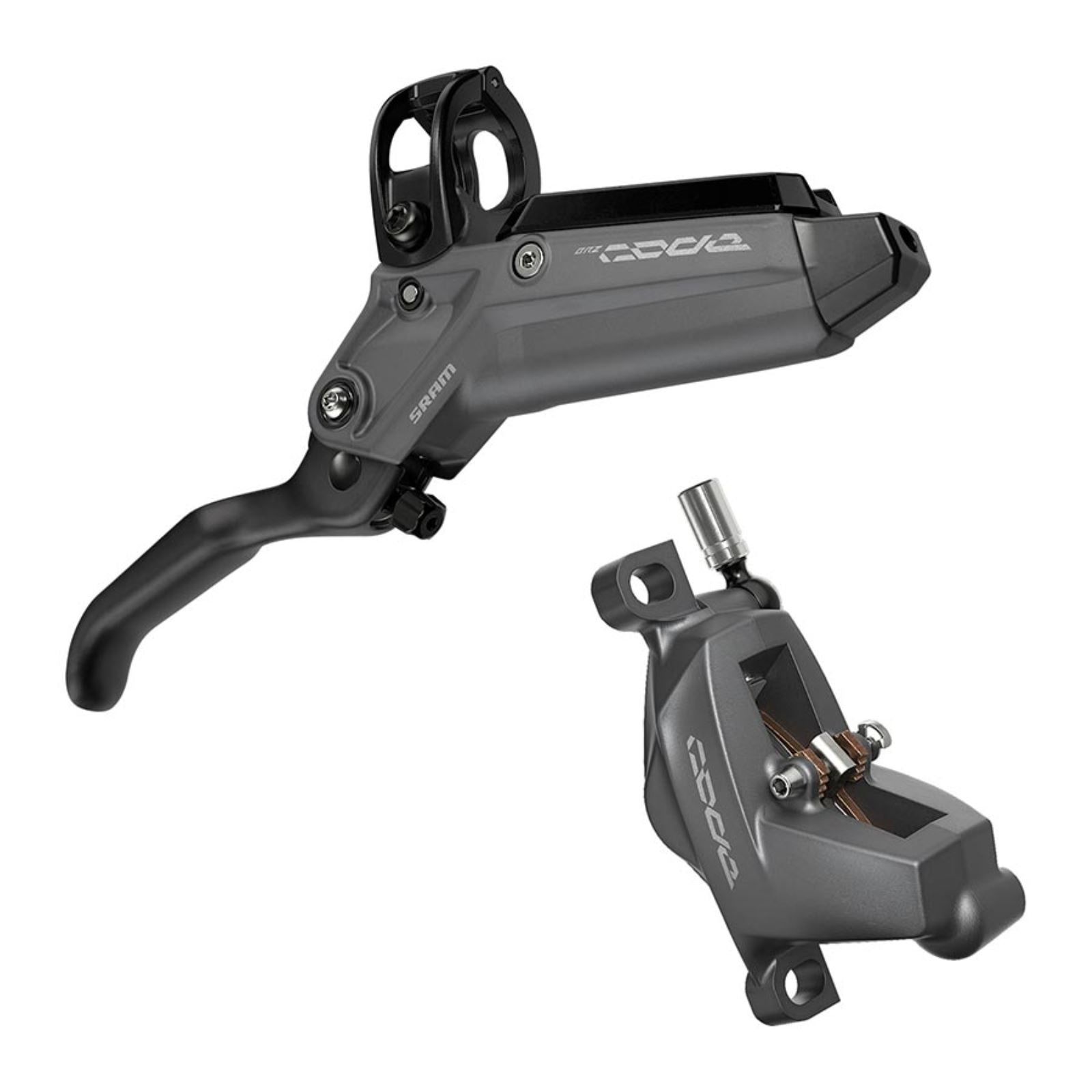 SRAM Code Bronze Stealth  MTB Hydraulic Disc Brake  Front  Post mount  Grey [MPN: 00.5018.229.000]_1176398