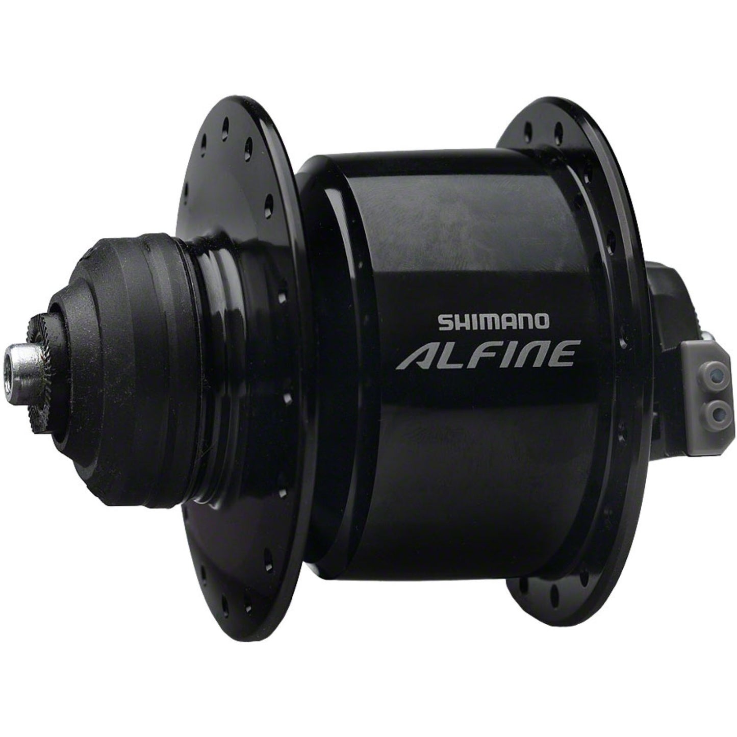 Shimano Dynamo Front Hub - QR x 100mm - Center-Lock - Black - Alfine DH-S501  [MPN: EDHS501BL]_1177193