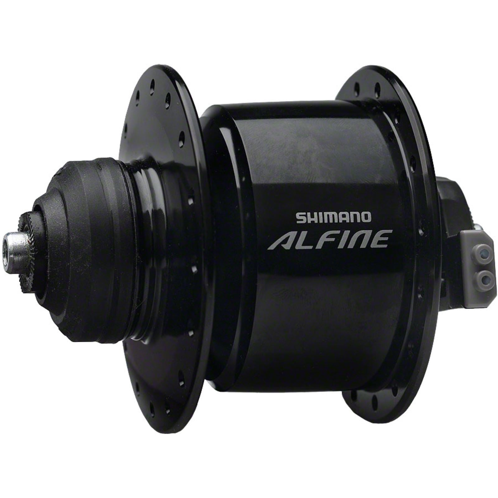 Shimano Dynamo Front Hub - QR x 100mm - Center-Lock - Black - Alfine DH-S501  [MPN: EDHS501AL]_1177194