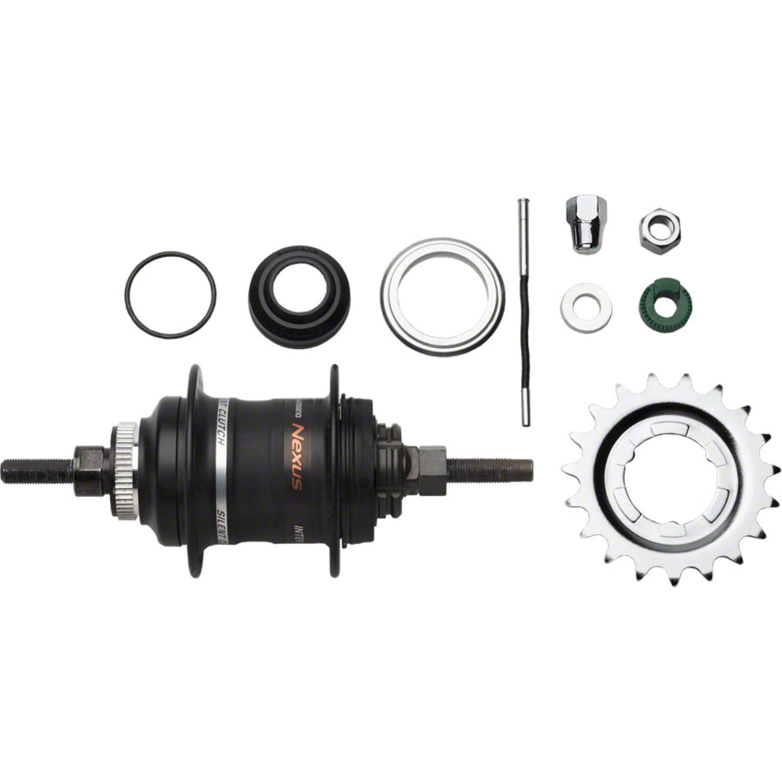 Shimano Internally Geared Disc Brake - 32h - Rear Hub Kit - 3-Speed [MPN: ISG3D55KITZ]_1177196
