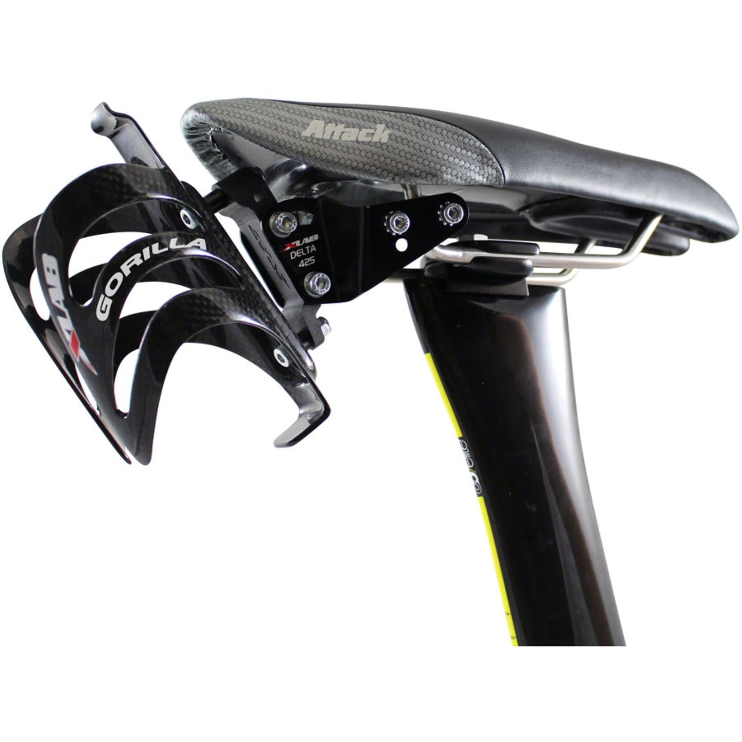 XLAB Delta 425 Alloy Saddle Mount - Black [MPN: 2356]_1178919