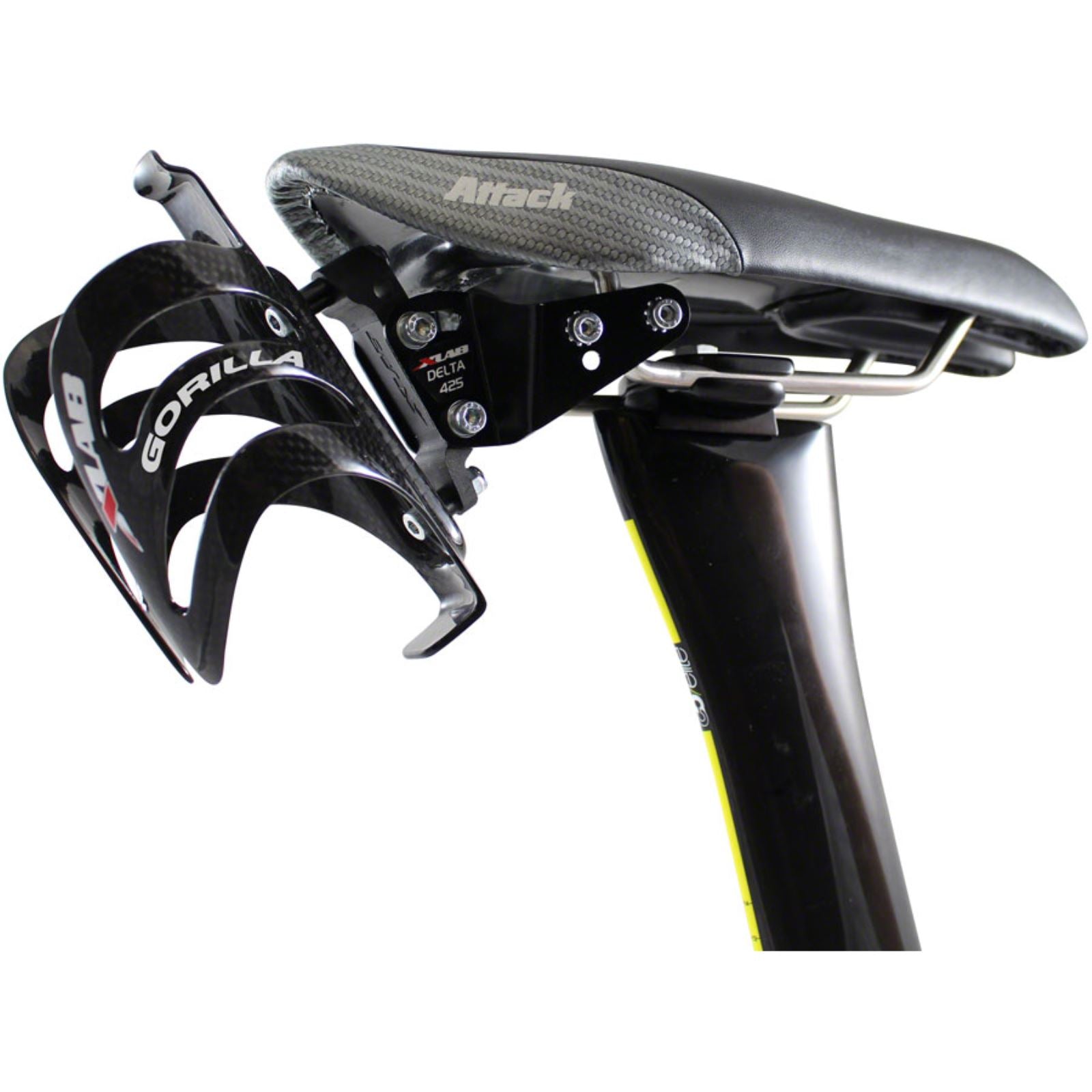 XLAB Delta 425 Alloy Saddle Mount - Black [MPN: 2356]_1178919
