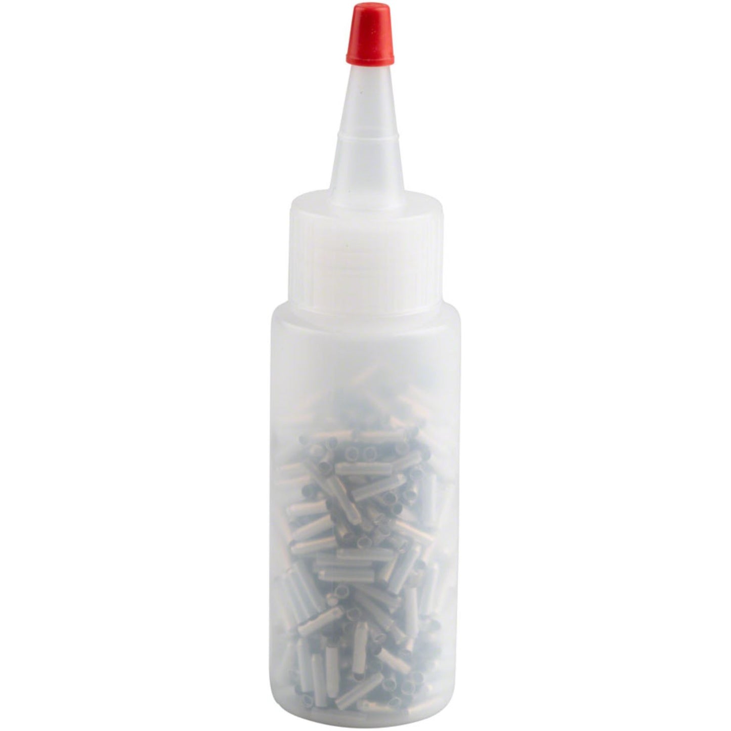 Cane Creek Silver Cable End Crimps, Fit Up To 1.5mm Cables, Bottle of 500 [MPN: TIPSRD5]_1180332