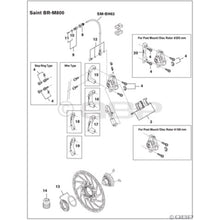 Shimano Brake Hose Banjo Bolt and O-Rings - BH90 - BH96 - BH63 - BH62 - BH61  [MPN: Y8H098010]_1181440