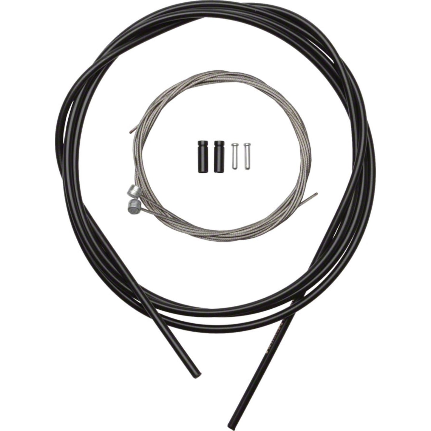 Shimano MTB Stainless Brake Cable and Housing Set - Black [MPN: Y80098021]_1182125