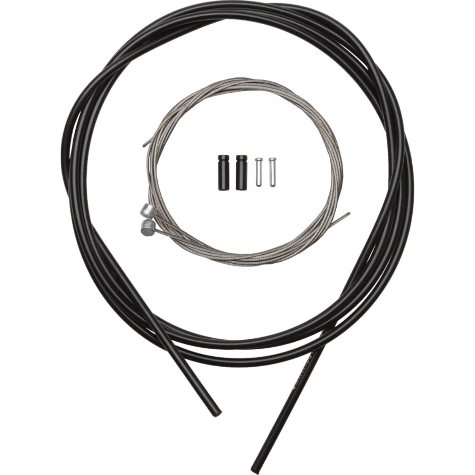 Shimano MTB Stainless Brake Cable and Housing Set - Black [MPN: Y80098021]_1182125