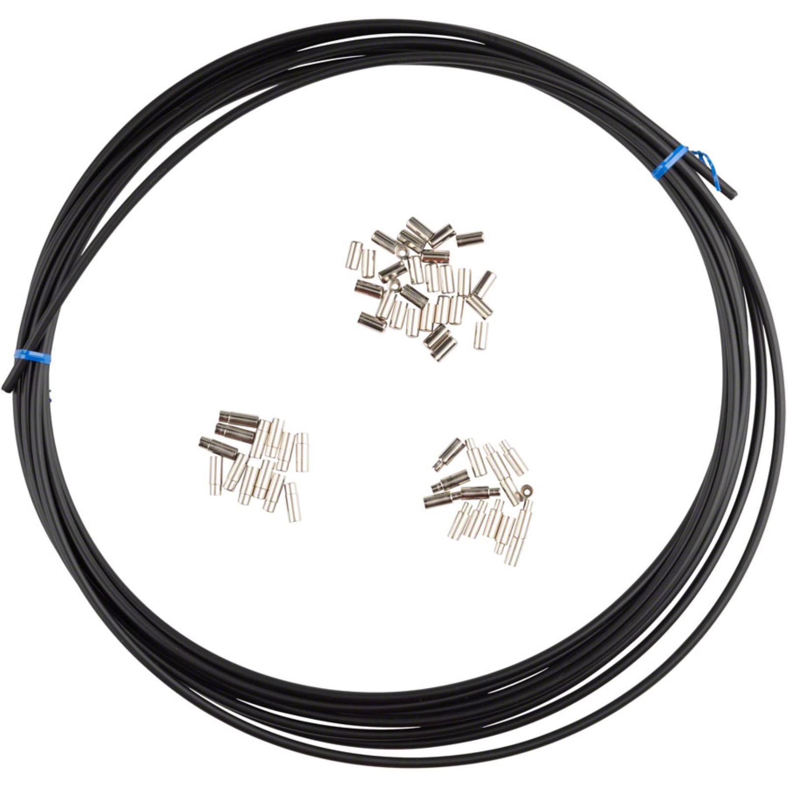 Shimano Derailleur Housing - 5mm x 25 feet - Black - with End Caps - SP51 [MPN: Y60B97652]_1182257