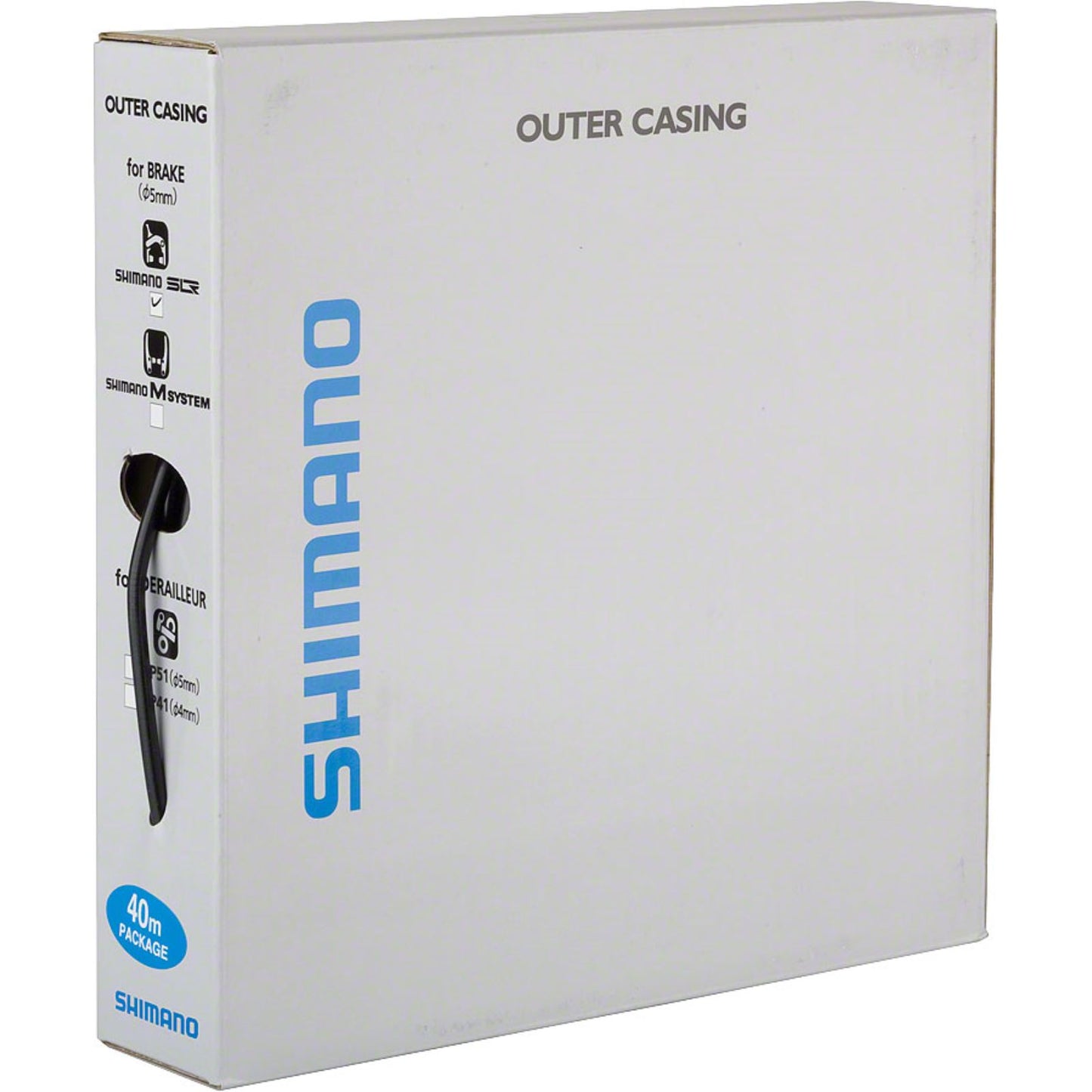 Shimano SLR Brake Housing - 5mm x 40m - Black [MPN: Y80900011]_1182260