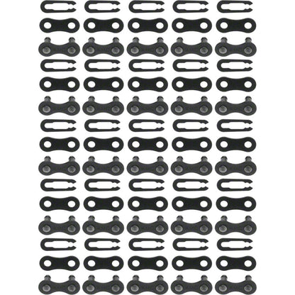 KMC Z410 Master Link - Single Speed 1/2" x 1/8", Black, 25 Pairs [MPN: CL10136]_1183299