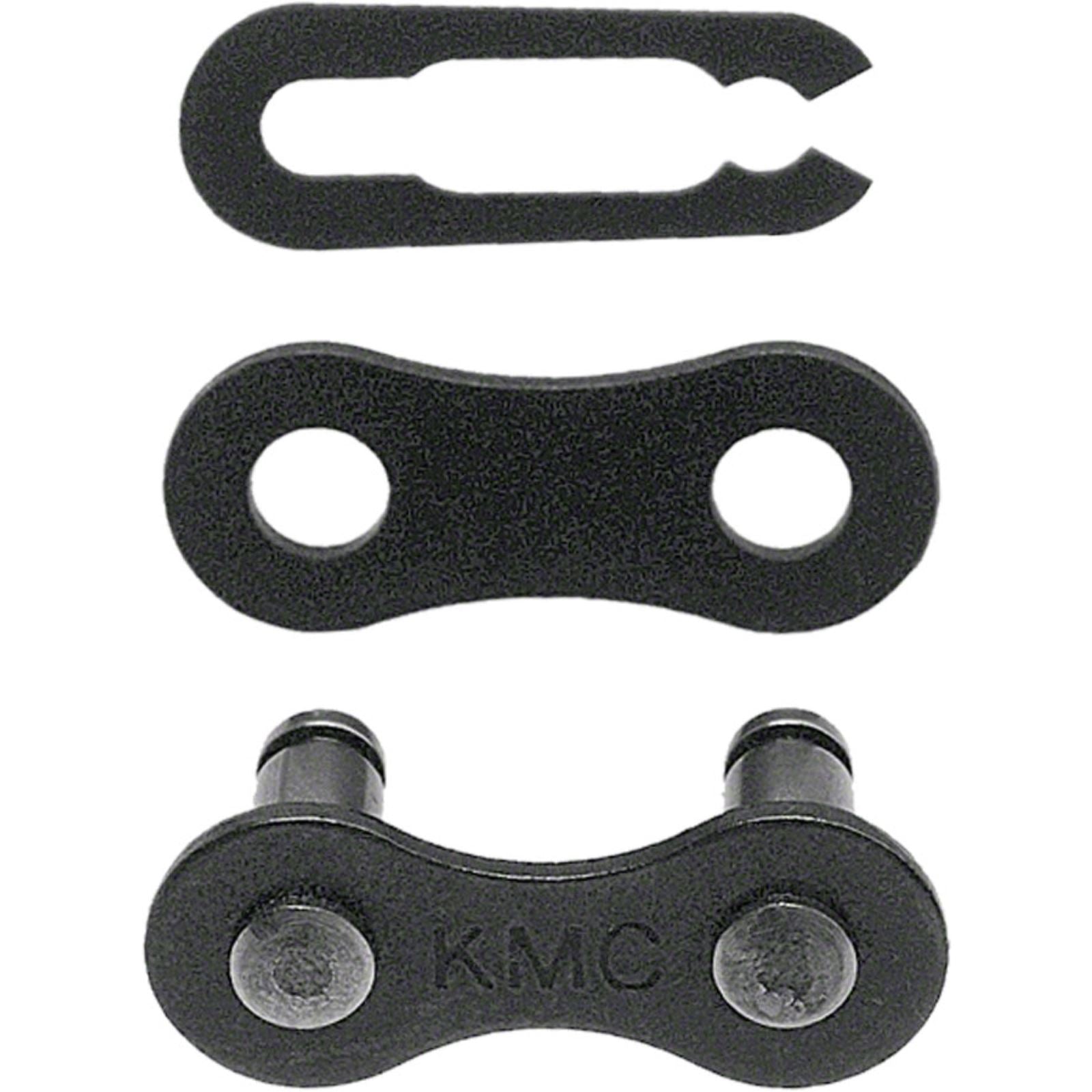 KMC Z410 Master Link - Single Speed 1/2" x 1/8", Black, 25 Pairs [MPN: CL10136]_1183300